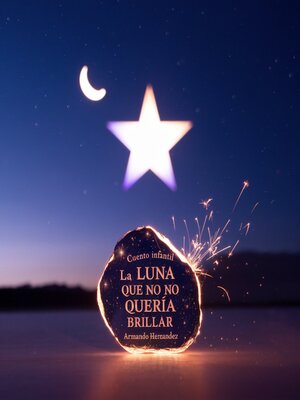 cover image of Cuento Infantil La luna que no quería brillar